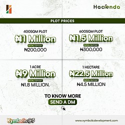 Ibadan plot Prices